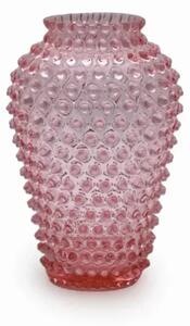 Sklárna Častolovice - Váza 21cm – Hobnail – Ananas – měděná