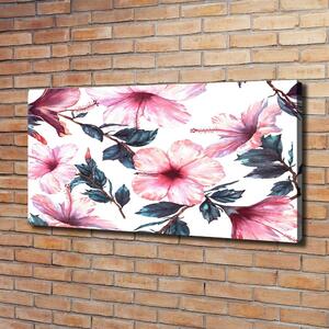 Moderní fotoobraz canvas na rámu Květ ibišku oc-120179468
