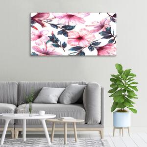 Moderní fotoobraz canvas na rámu Květ ibišku oc-120179468