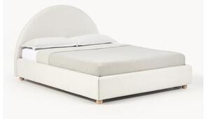 Čalouněná postel s úložným prostorem Ebba