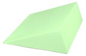 Bellatex Klínový podhlavník 80x50x20 cm Zelená