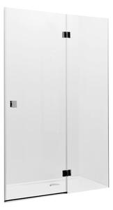 Roca Metropolis sprchové dveře 100 cm sklopné chrom lesk/průhledné sklo AMP3410012M