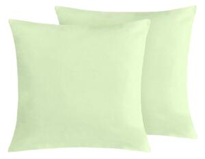 Bellatex Povláček bavlněný SET 2ks Zelená rozměr 40x40 cm