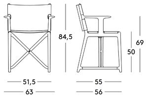 Magis designové zahradní židle Stanley