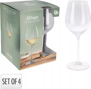 Sklenice na víno Mirage 380 ml sada 4 ks - Čirá, H&L