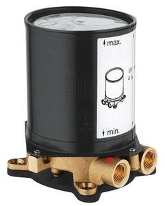 Nástěnná vanová baterie Grohe černá