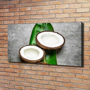 Foto obraz na plátně Půlky kokosů oc-120962660