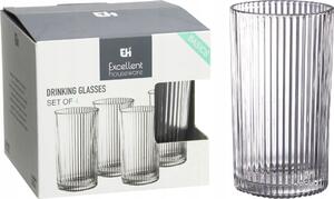 Sklenice na nápoje H&L 320 ml, 4 ks