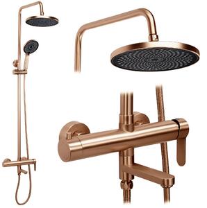 Rea, Sprchový Set Rea Arcos brush copper, REA-P8715