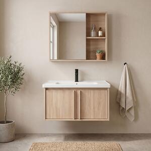 Sada koupelnového nábytku s umyvadlem Gama T25023 BXM 70CM