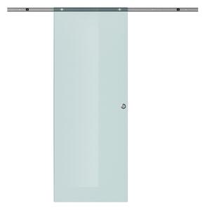 HOMCOM Skleněné Posuvné Dveře pro Pokoj Matované Sklo 775 / 900 / 1025 x 2050 mm | Aosom