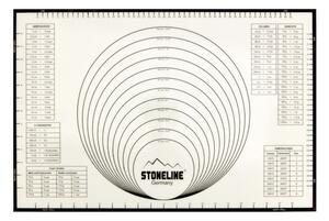 Stoneline Stoneline podložka na pečení, bílá/šedá