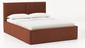 Čalouněná bouclé postel Dream