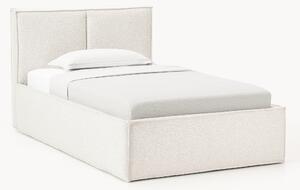 Čalouněná jednolůžková postel Bouclé Dream