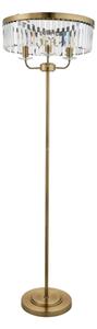 Endon 110644 - Stojací lampa CHESTERFIELD 3xE14/6W/230V mosaz