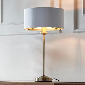 Endon 104054 - Stolní lampa HIGHCLERE 1xE14/7W/230V bílá/mosaz pr. 25 cm 4