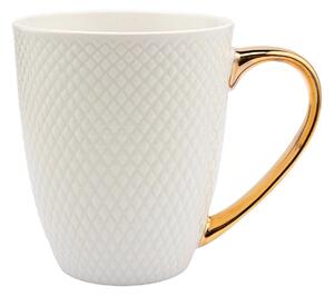 Florina Porcelánový hrnek v dárkovém balení Romby, 400 ml