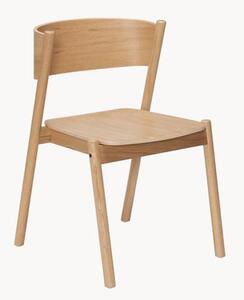 Dřevěná židle Oblique