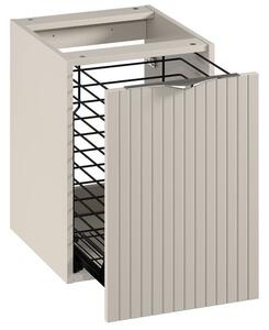 Cersanit Tirso Skříňka s košem pod desku, 40 cm, kašmír mat S1017-030