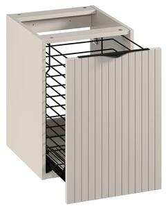 Cersanit Tirso Skříňka s košem pod desku, 40 cm, kašmír mat S1017-030