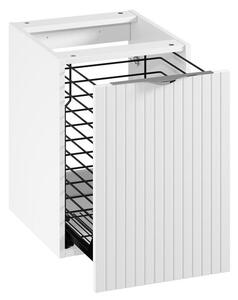 Cersanit Tirso Skříňka s košem pod desku, 40 cm, bílá matná S1017-029