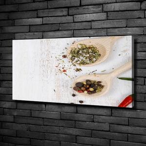 Foto obraz na plátně Zelenina a koření oc-123135134