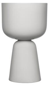 Květináč Nappula iittala vysoký světle šedý