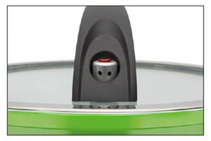 GSW Energeticky úsporný hrnec Ceramica green, objem 4 l, zelená