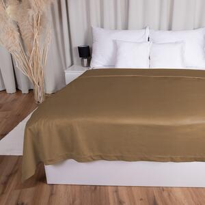Biante Sametový přehoz na postel Velvet Premium SVP-055 Hnědý 140x200 cm