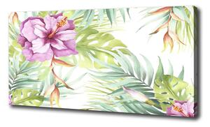 Foto obraz na plátně do obýváku Havajské květiny oc-123607543