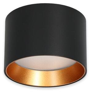 McLED Finca 8 ML-416.049.33.3 Stropní LED osvětlení 9 cm, černá/zlatá