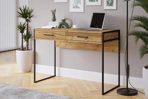 HLM, MAKKY psací stůl v industriálním stylu, 80x120 cm