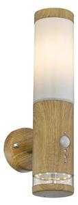 Globo 34070S - Venkovní nástěnné svítidlo se senzorem JAICY 1xE27/15W/230V IP44