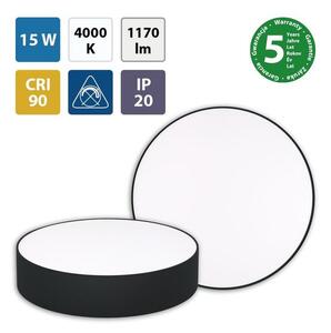 McLED Mold R15 ML-416.059.33.0 Nástěnné, stropní LED osvětlení 21 cm, černá