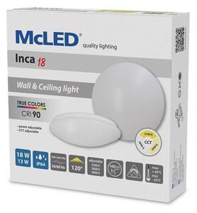 McLED Inca 18 ML-411.237.32.0 Nástěnné, stropní LED osvětlení 28 cm, bílá