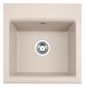 ALVEUS 1149111 - Kuchyňský dřez GEM 50x50 cm granit/béžová