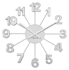 LAVVU Stříbrné hodiny Nuance ⌀42cm LCT5000 (LAVVU Stříbrné hodiny Nuance ⌀42cm LCT5000)