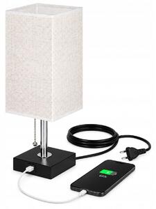 Stolní lampa Masterled Boro E27 USB