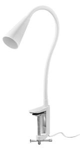 Livarno® Stolní LED lampa Freya (Led lampa s upnutím, bílá) (100397707004)