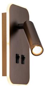 Italux WL-83957-1-CF LED bodové nástěnné svítidlo Doria | 8W LED | 559lm | 3000K