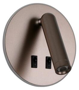 Italux WL-53742-1-CF LED bodové nástěnné svítidlo Furla | 8W LED | 516lm | 3000K