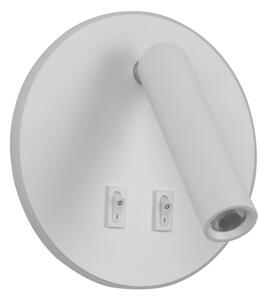 Italux WL-53742-1-WH LED bodové nástěnné svítidlo Furla | 8W LED | 516lm | 3000K