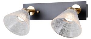 Italux WL-34393-2-BK-HBR LED bodové stropní svítidlo Orella | 8W LED | 466lm | 3000K