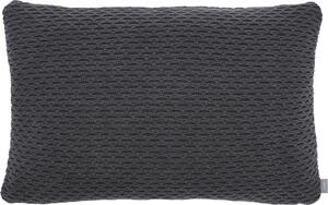 Södahl 15489 Dekorativní polštář Wave Knit 40 x 60 cm popelavý