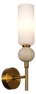 Italux WL-95331-1-BRSS nástěnné svítidlo Santos G9