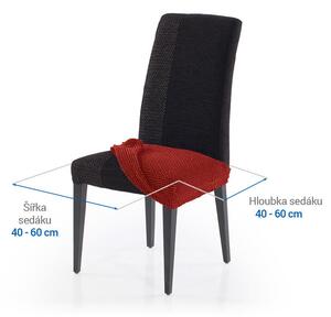 Super strečové potahy NIAGARA cihlová židle 2 ks (40 x 40 cm)