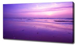 Foto obraz na plátně Západ slunce moře oc-1272132