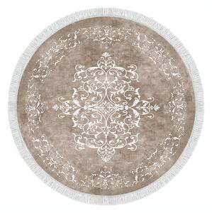 Conceptum Hypnose Kulatý koberec Tapis 100 cm béžový