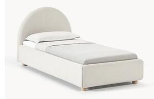 Jednolůžková bouclé postel Ebba