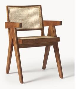 Židle s područkami a vídeňskou pleteninou Sissi